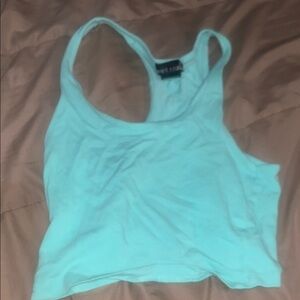 Wet seal crop top